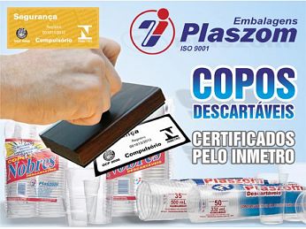 Conformidad de vasos Plaszom